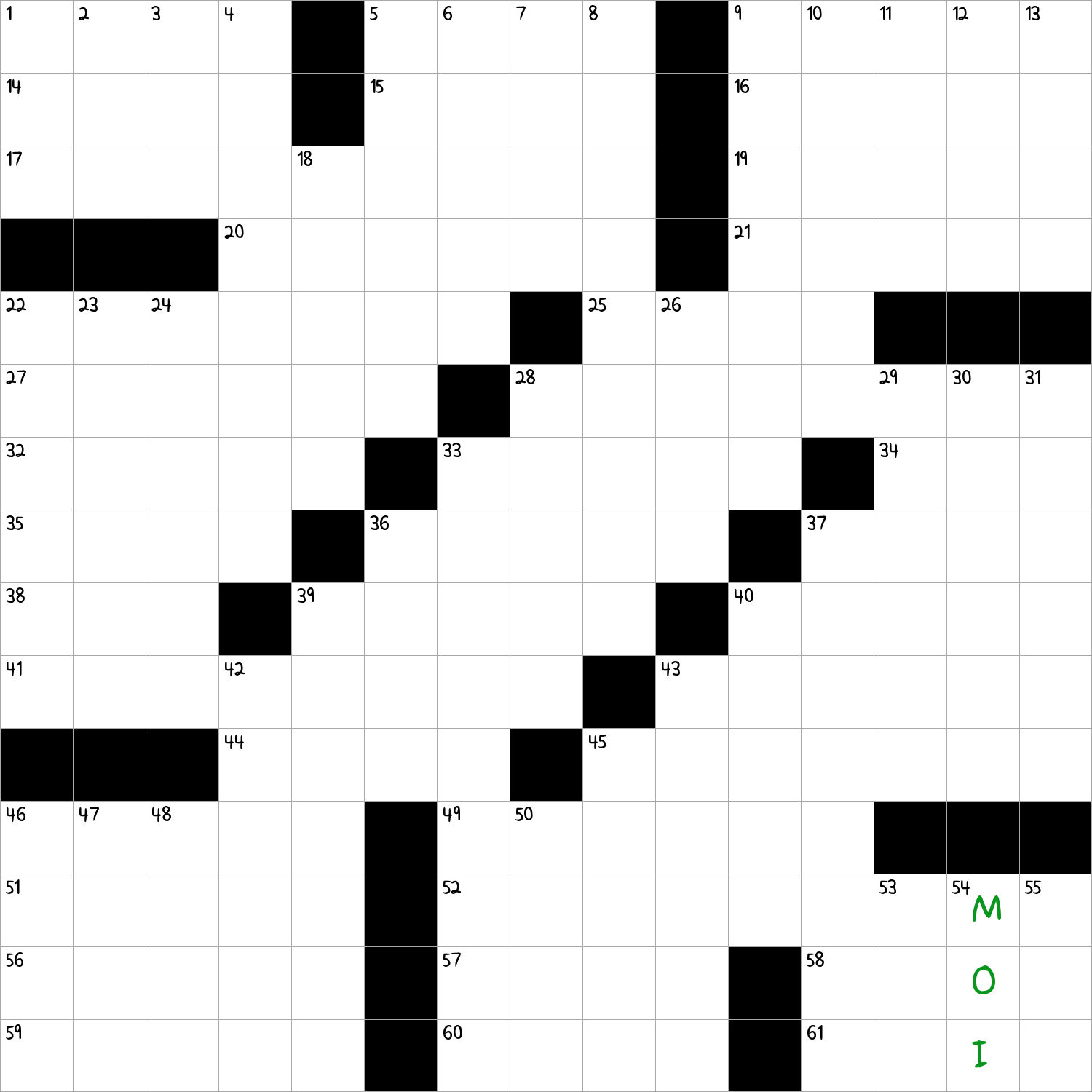 Pretentious NYT Crossword Clue September 17 2024