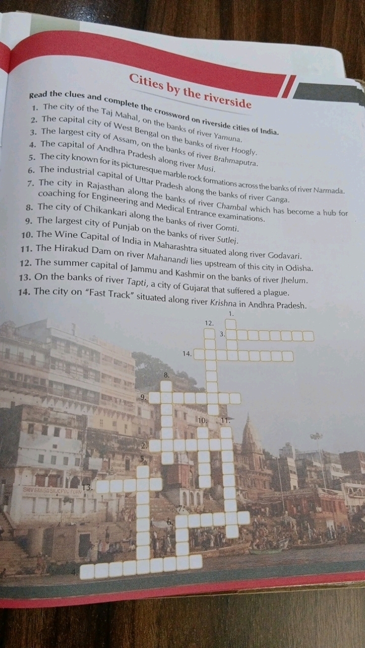 taj mahal city crossword puzzle