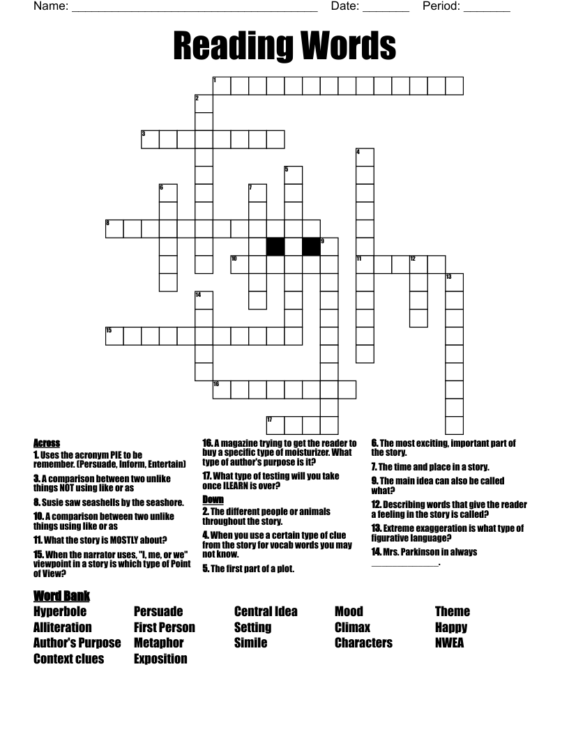type of type crossword clue