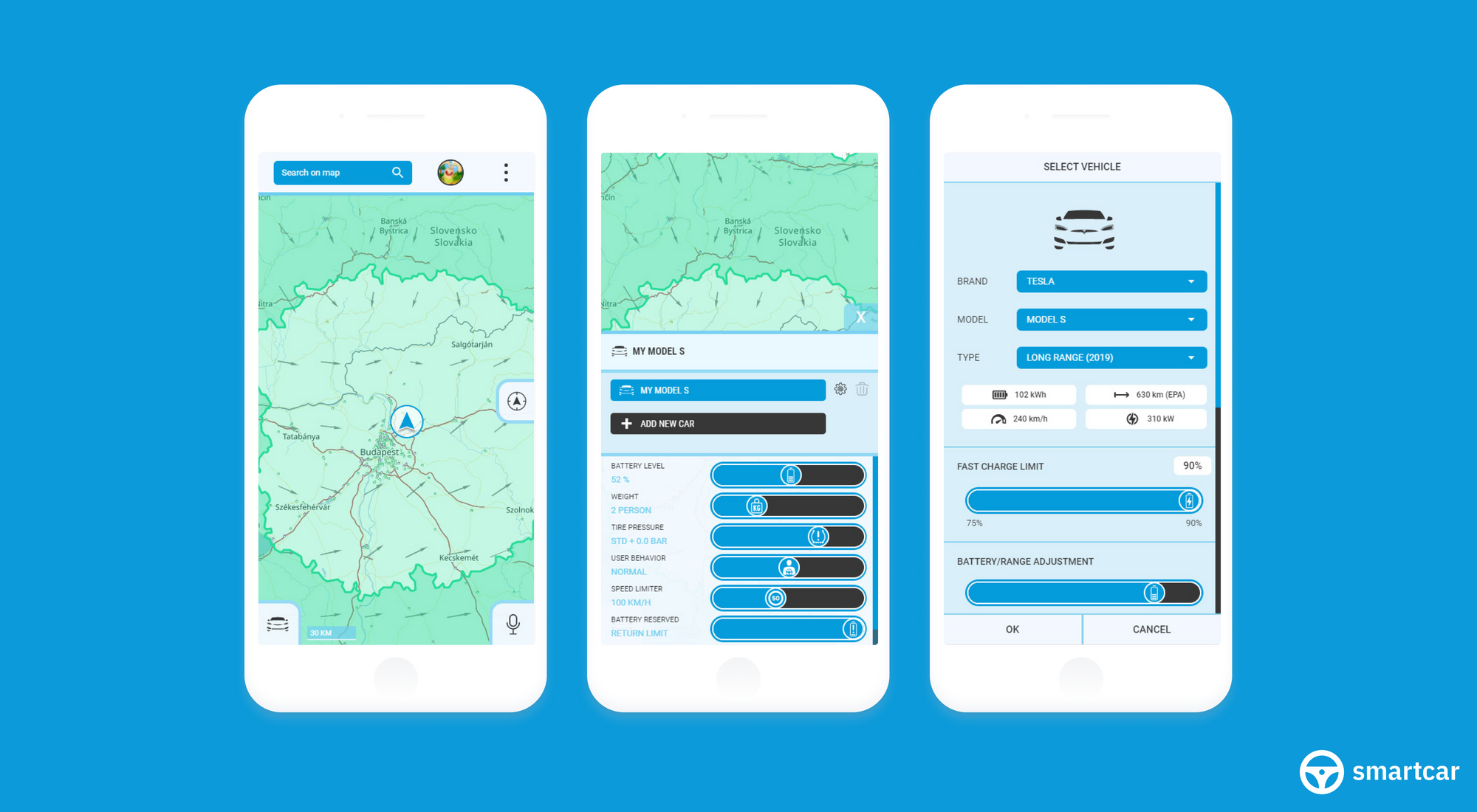Reducing Range Anxiety With All in one EV Route Planning Smartcar Blog