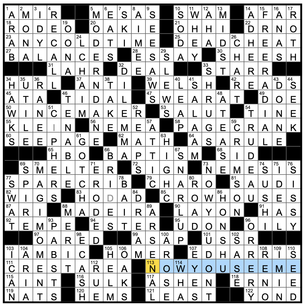 Rex Parker Does The NYT Crossword Puzzle August 2019