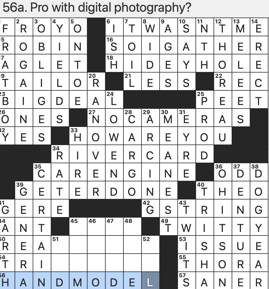 Rex Parker Does The NYT Crossword Puzzle February 2023 Rex Parker Does The NYT Crossword Puzzle February 2023
