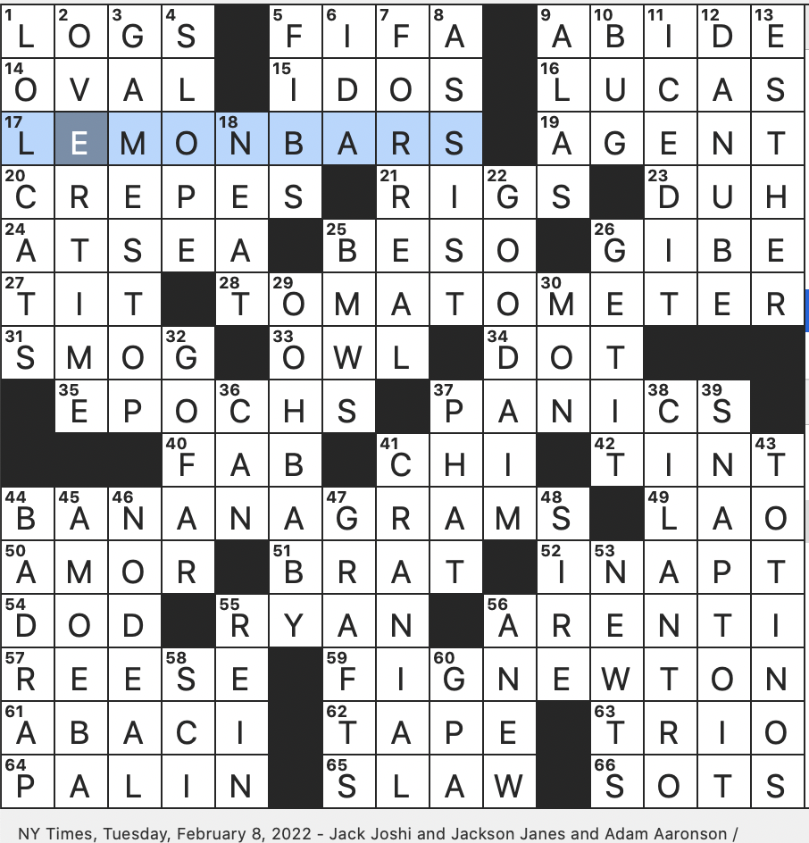 Rex Parker Does The NYT Crossword Puzzle River crossing Platforms In Frogger TUE 2 8 22 He Sold His Namesake Company To Disney For Over 4 Billion Bird In Duolingo s Logo Rex Parker Does The NYT Crossword Puzzle River crossing Platforms In Frogger TUE 2 8 22 He Sold His Namesake Company To Disney For Over 4 Billion Bird In Duolingo s Logo