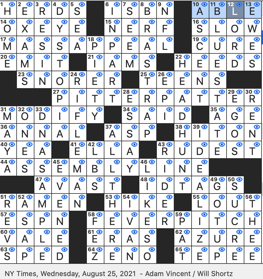 Rex Parker Does The NYT Crossword Puzzle Singer Mai With The 2018 Hit Boo d Up WED 8 25 21 This Device Makes Prepping Cherries A Breeze Word That Comes From Lakota For Dwelling