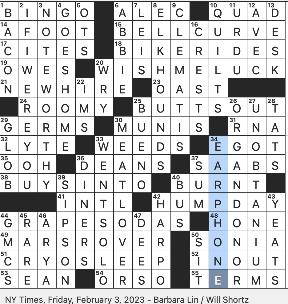 Rex Parker Does The NYT Crossword Puzzle Sofia s Husband In The Color Purple FRI 2 3 23 Outbuilding That s Sometimes Converted Into A Dwelling Mined Compound In The Avatar Universe 