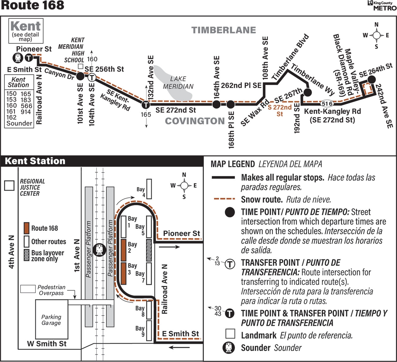 Schedules And Maps King County Washington