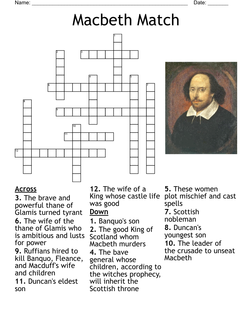 Scotland Crossword WordMint