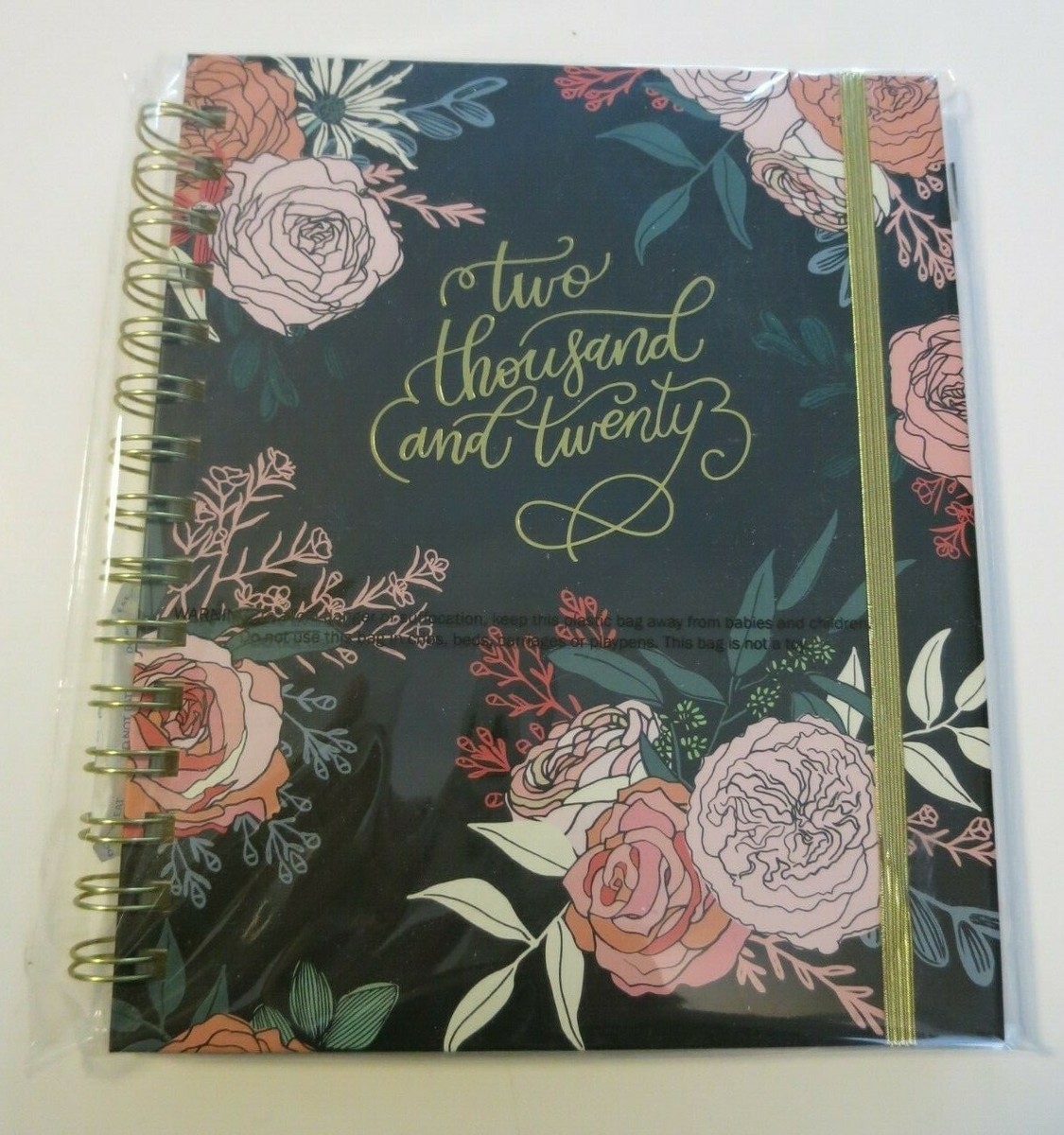 SEALED Paper Source Planner Black Rose Floral 2020 New FabFitFun Papersource EBay