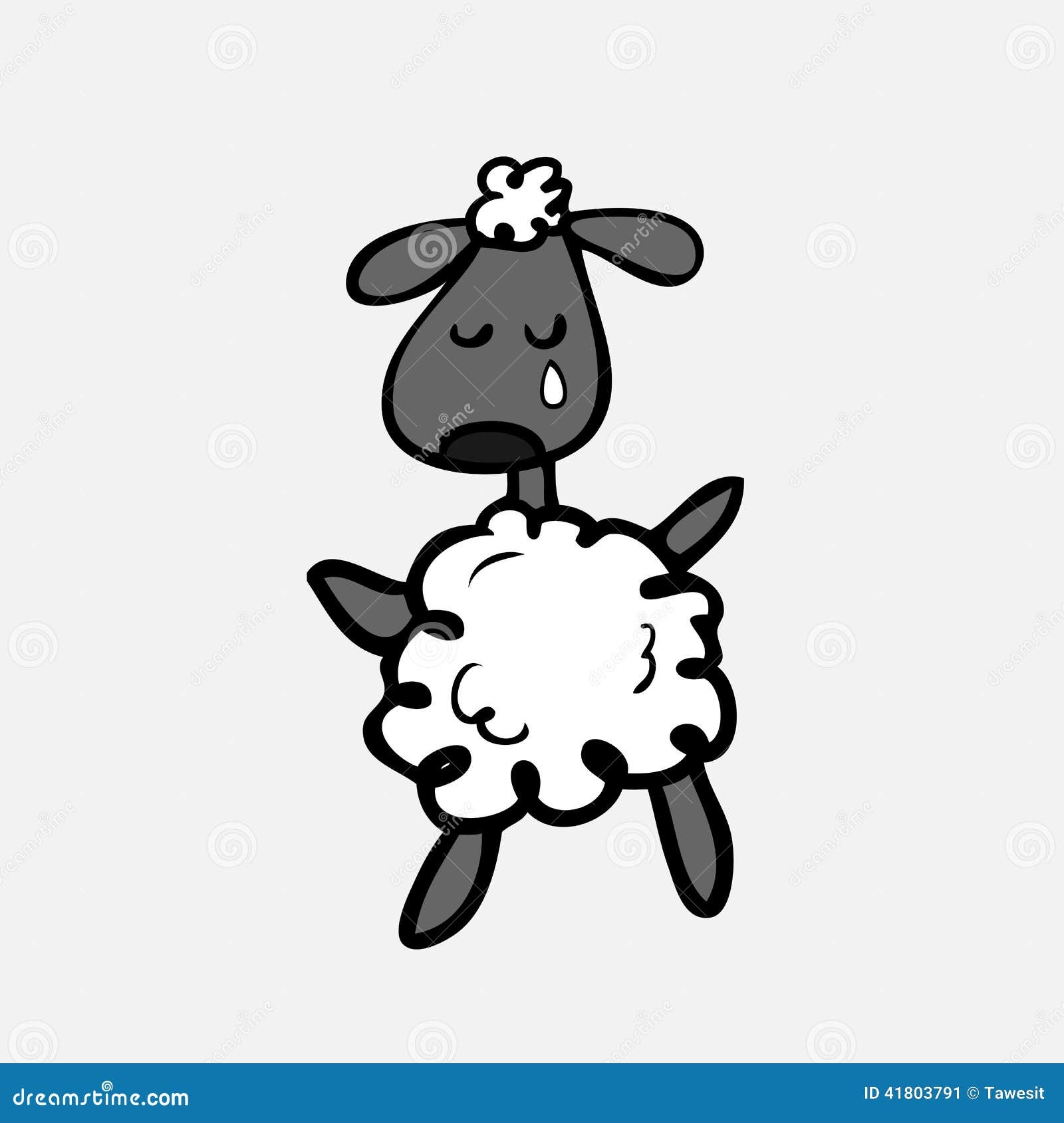 Sheep Crying Stock Vector Illustration Of Emotion Emotional 41803791 Sheep Crying Stock Vector Illustration Of Emotion Emotional 41803791