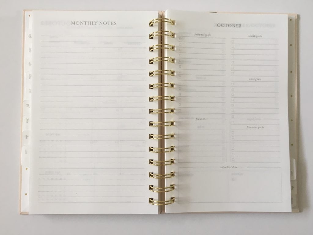 Sugar Paper Weekly Planner Review Pros Cons And Video Walkthrough All About Planners