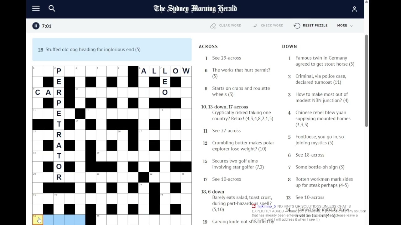 golfer ernie crossword puzzle clue