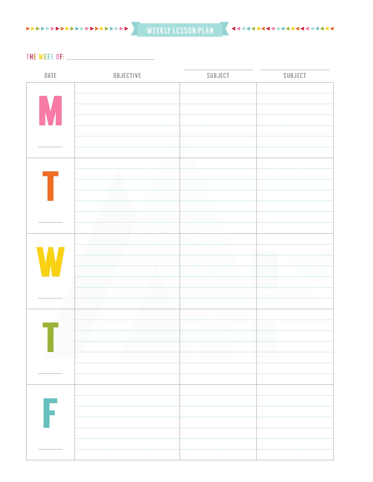 teacher lesson planner