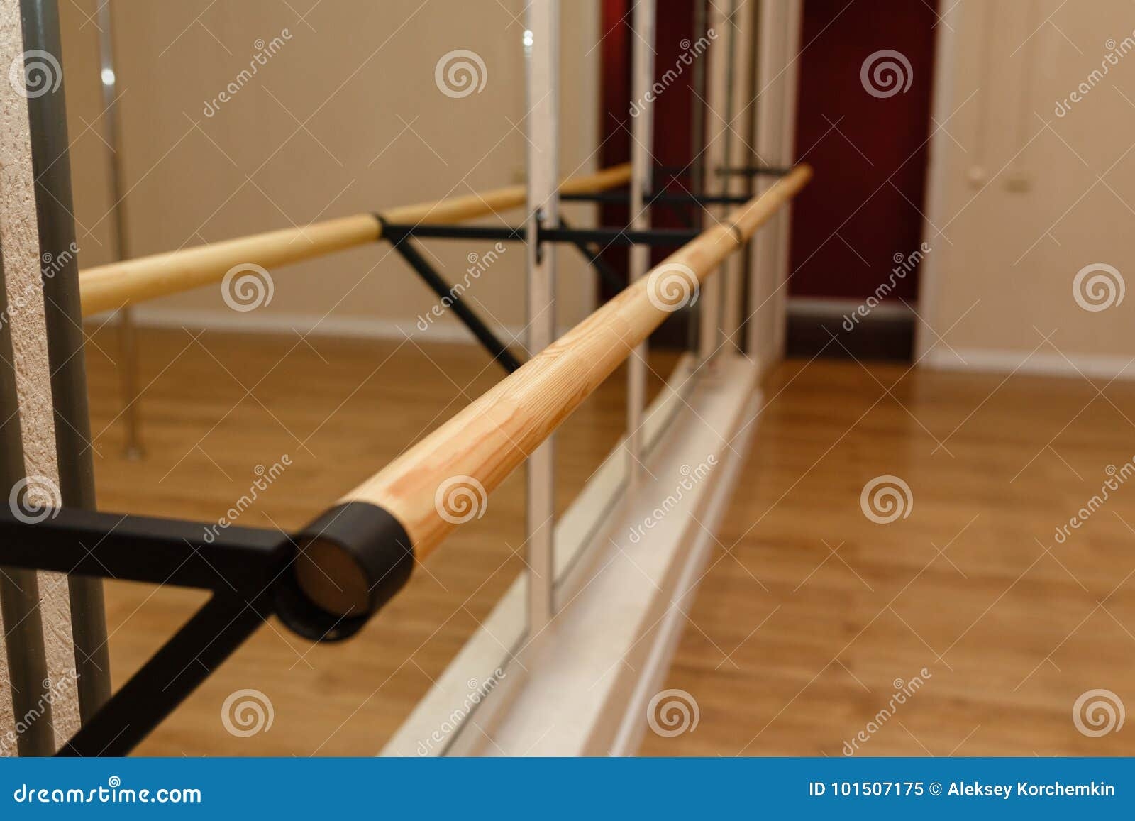 The Handrail In The Dance Studio Stock Image Image Of Ballerina Center 101507175
