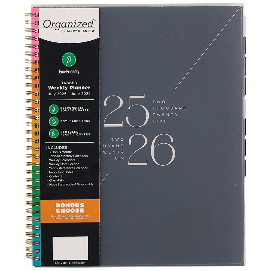The Happy Planner Eco Friendly Tabbed Weekly Planner Walgreens The Happy Planner Eco Friendly Tabbed Weekly Planner Walgreens