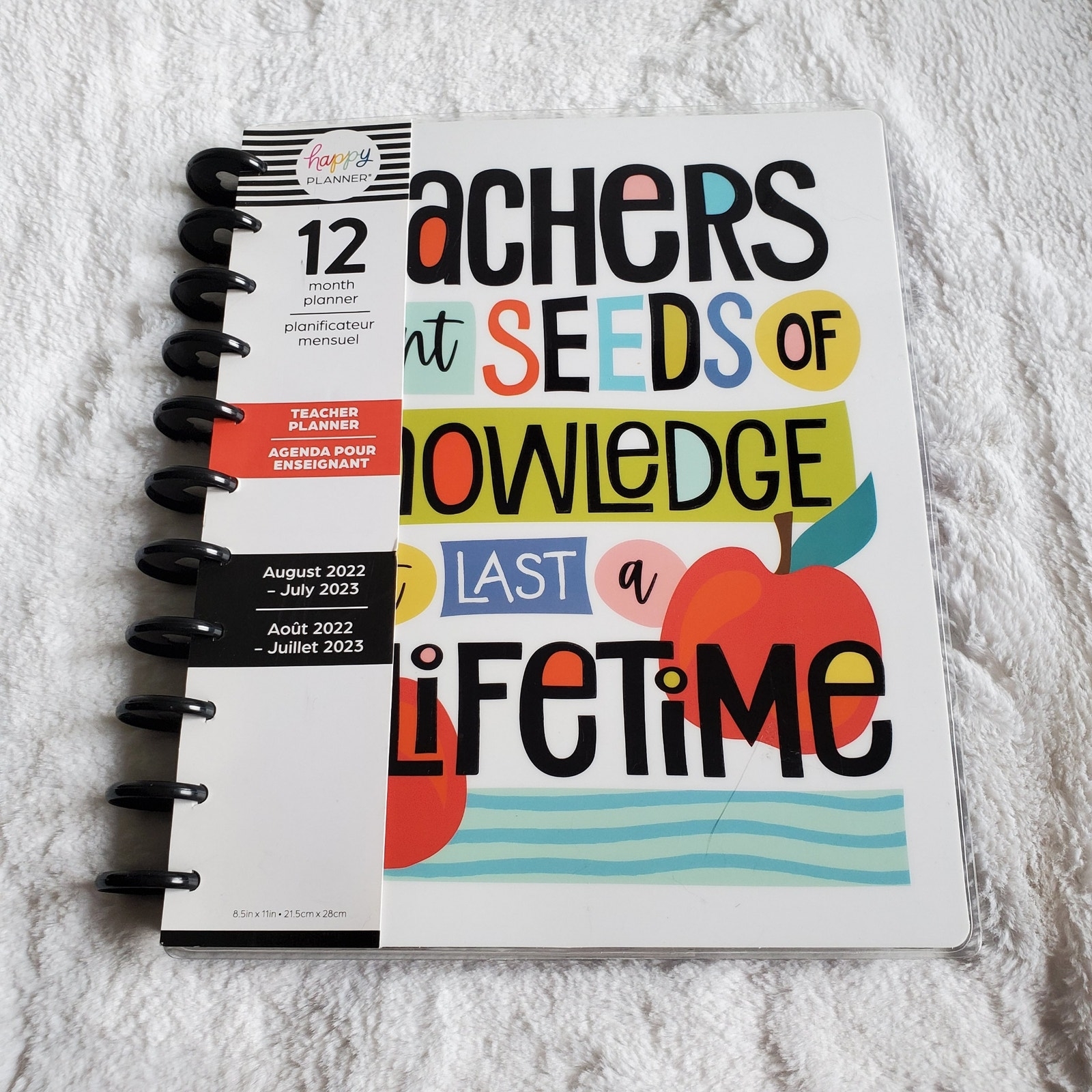 The Happy Planner Teacher Planner 12 Month 2022 2023