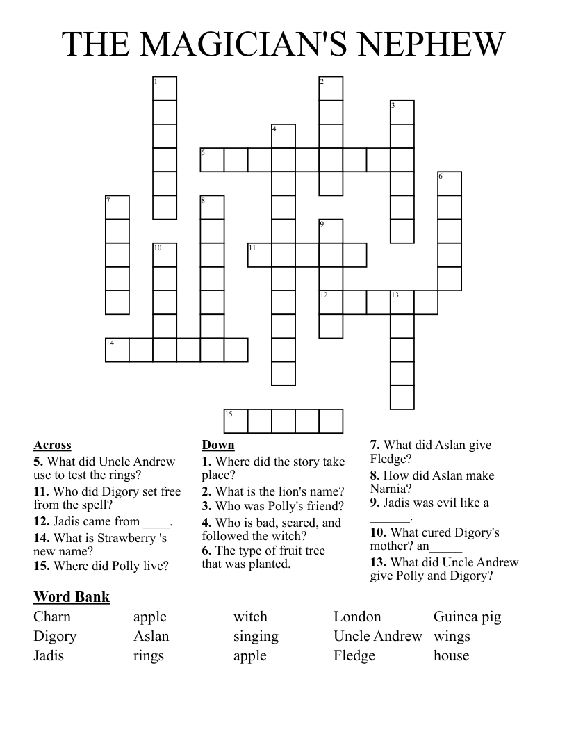 witches spell crossword clue