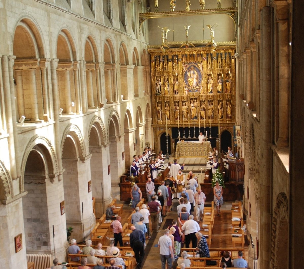 The Nave Wymondham Abbey
