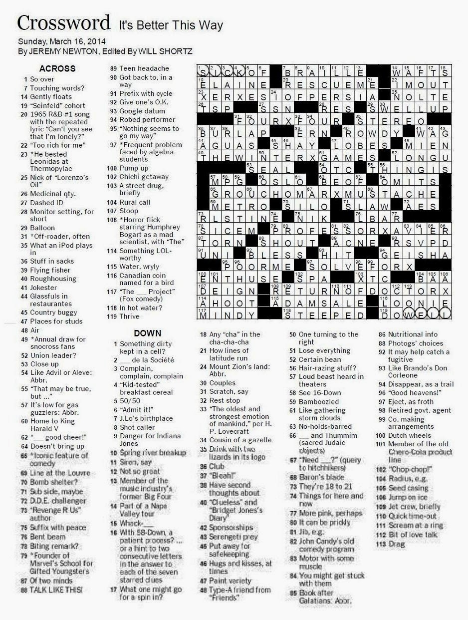 intone crossword puzzle clue