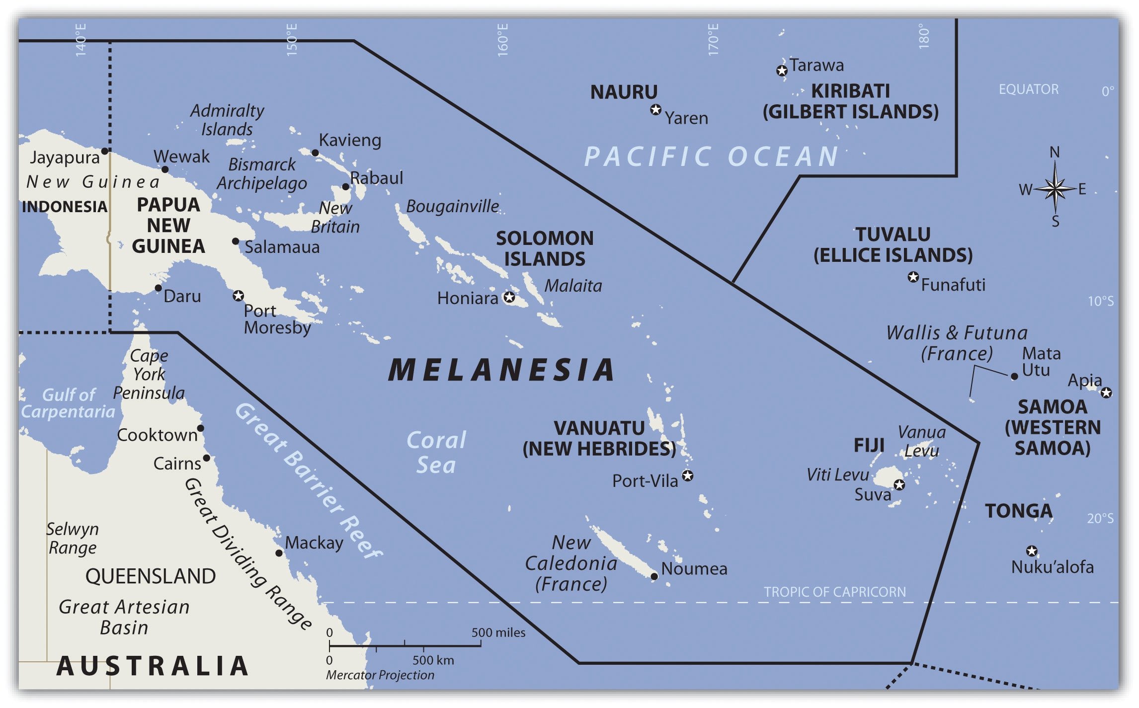 The Pacific Islands The Pacific Islands