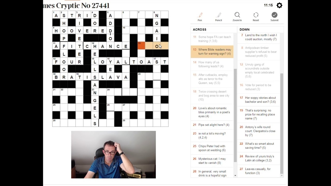 The Times Crossword Masterclass YouTube