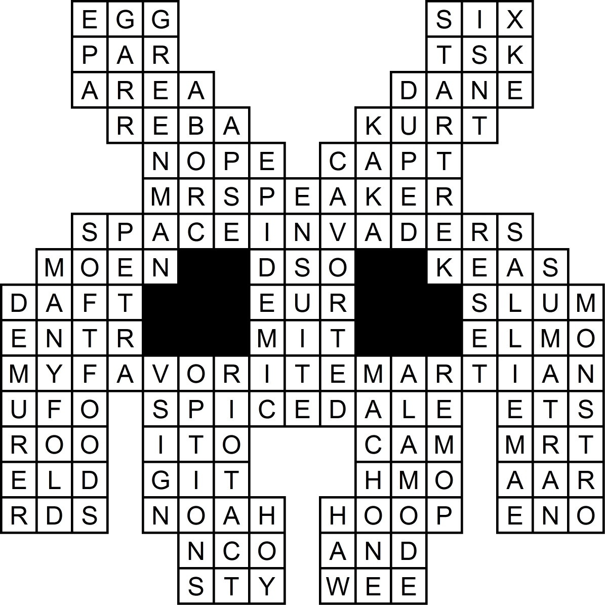 The Ubercross Diagramless T Campbell s Grid