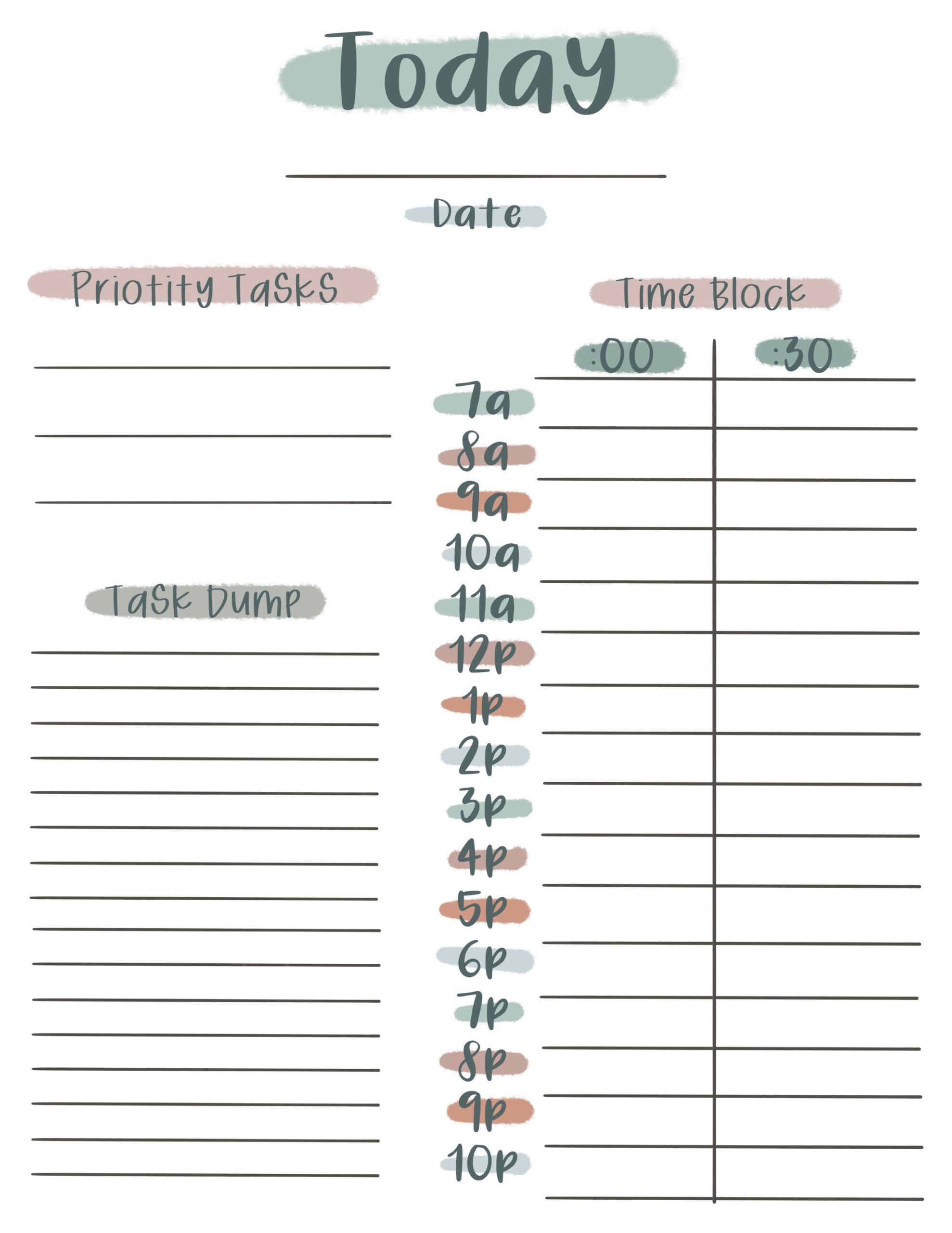 Time Blocking Or Boxing To Organize Your Day Printable Time Block Planner Task Manager Remote Work Daily Time Block Organization Hack Etsy Time Blocking Or Boxing To Organize Your Day Printable Time Block Planner Task Manager Remote Work Daily Time Block Organization Hack Etsy