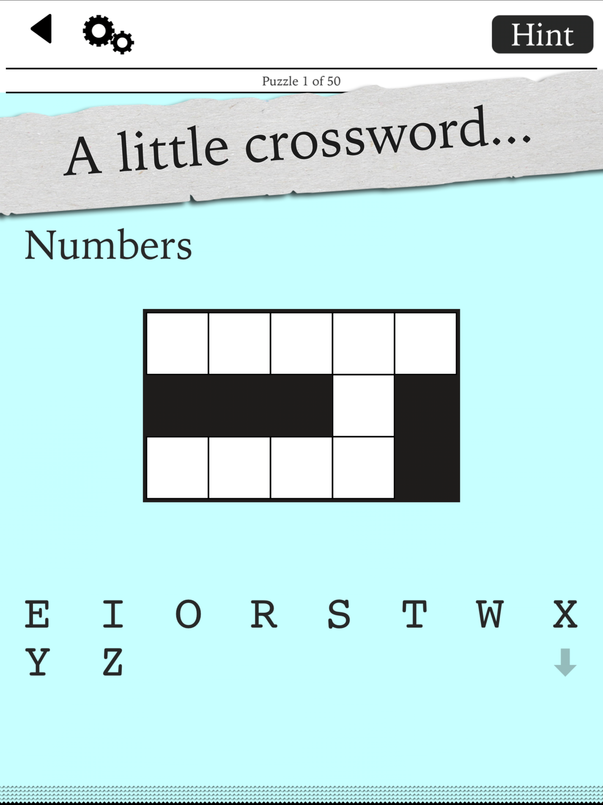 Tiny Little Crosswords Blue Ox Tiny Little Crosswords Blue Ox
