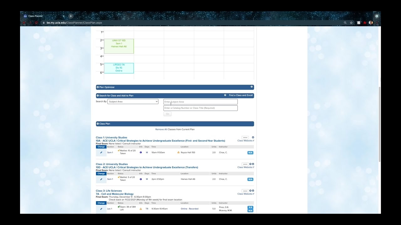 UCLA Enrollment Tools And Walkthrough YouTube