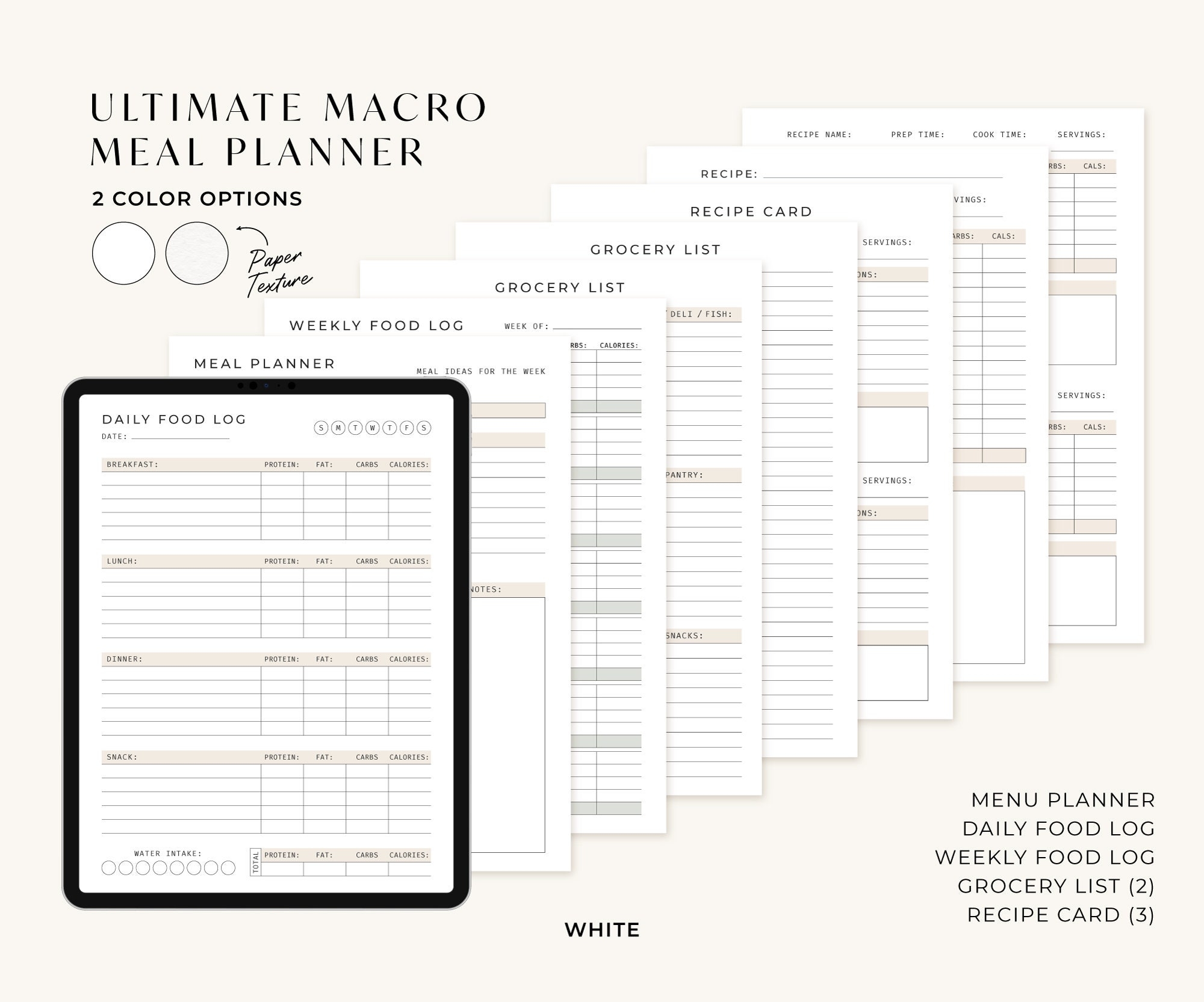 macro meal planner