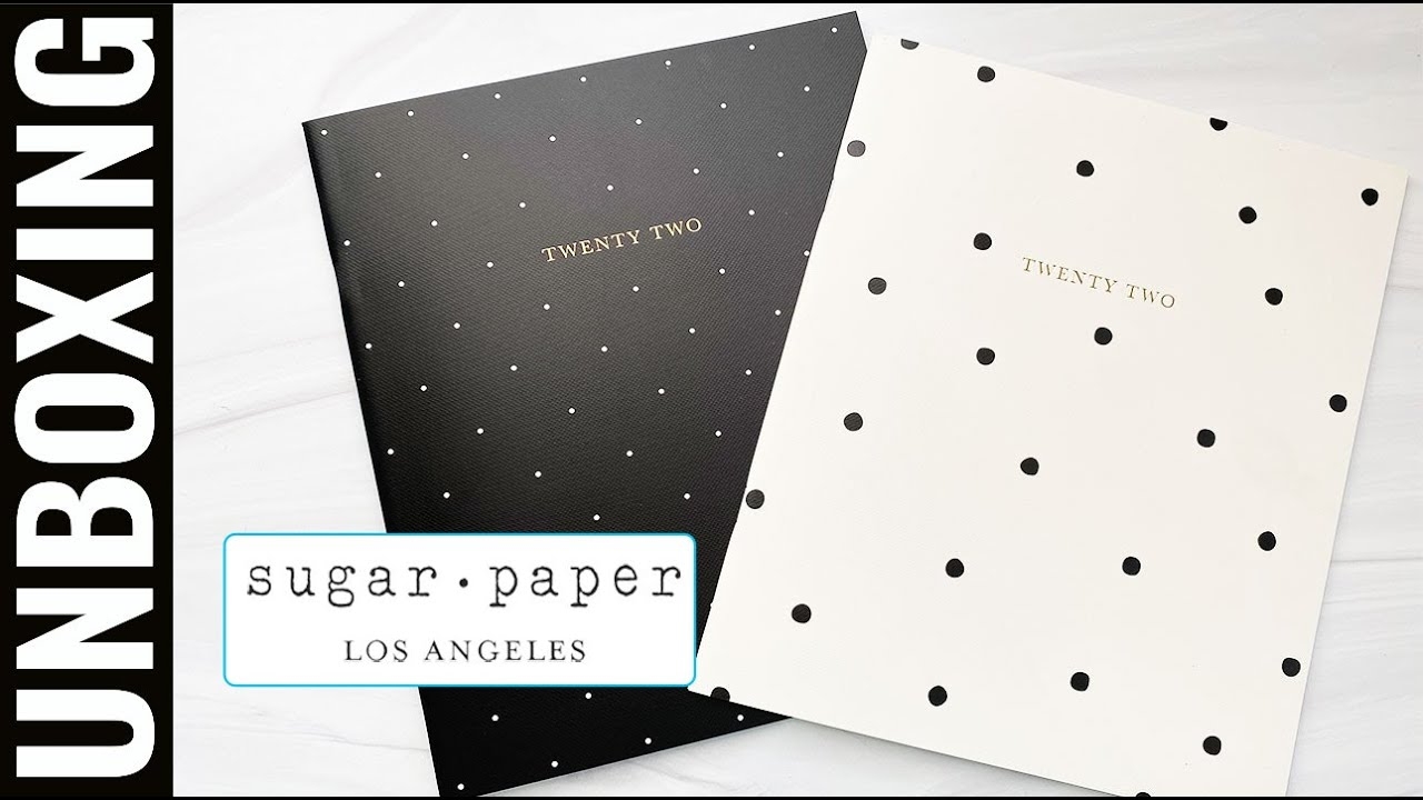 UNBOXING Sugar Paper 2022 Monthly Planner MY FAVORITE YouTube