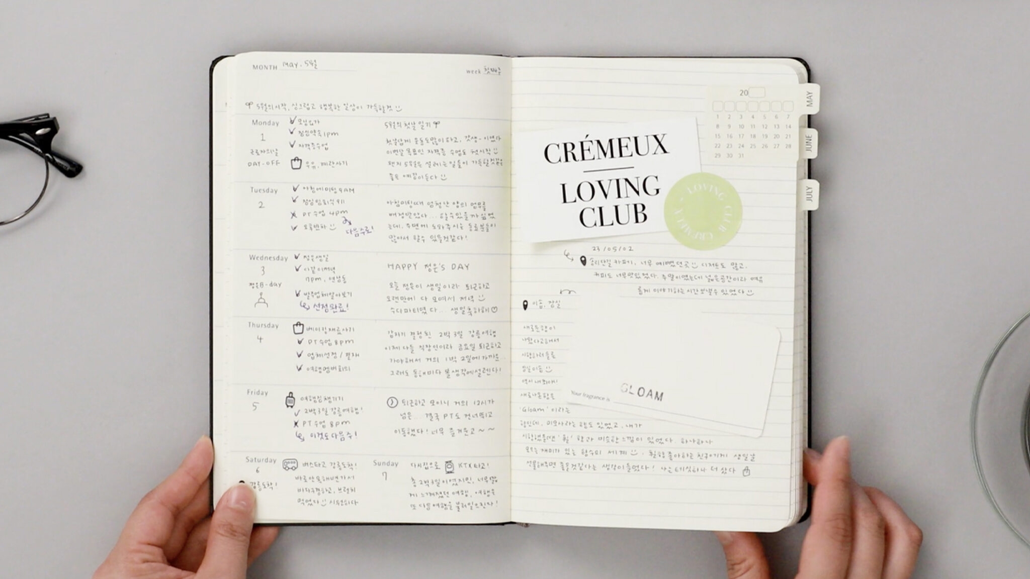 moleskine weekly planner