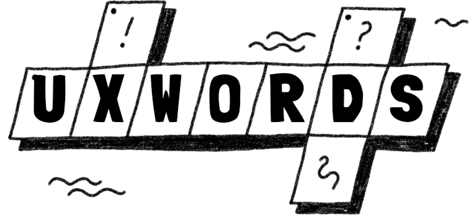 UX Crossword Puzzle 5 So Much Pun User Interviews