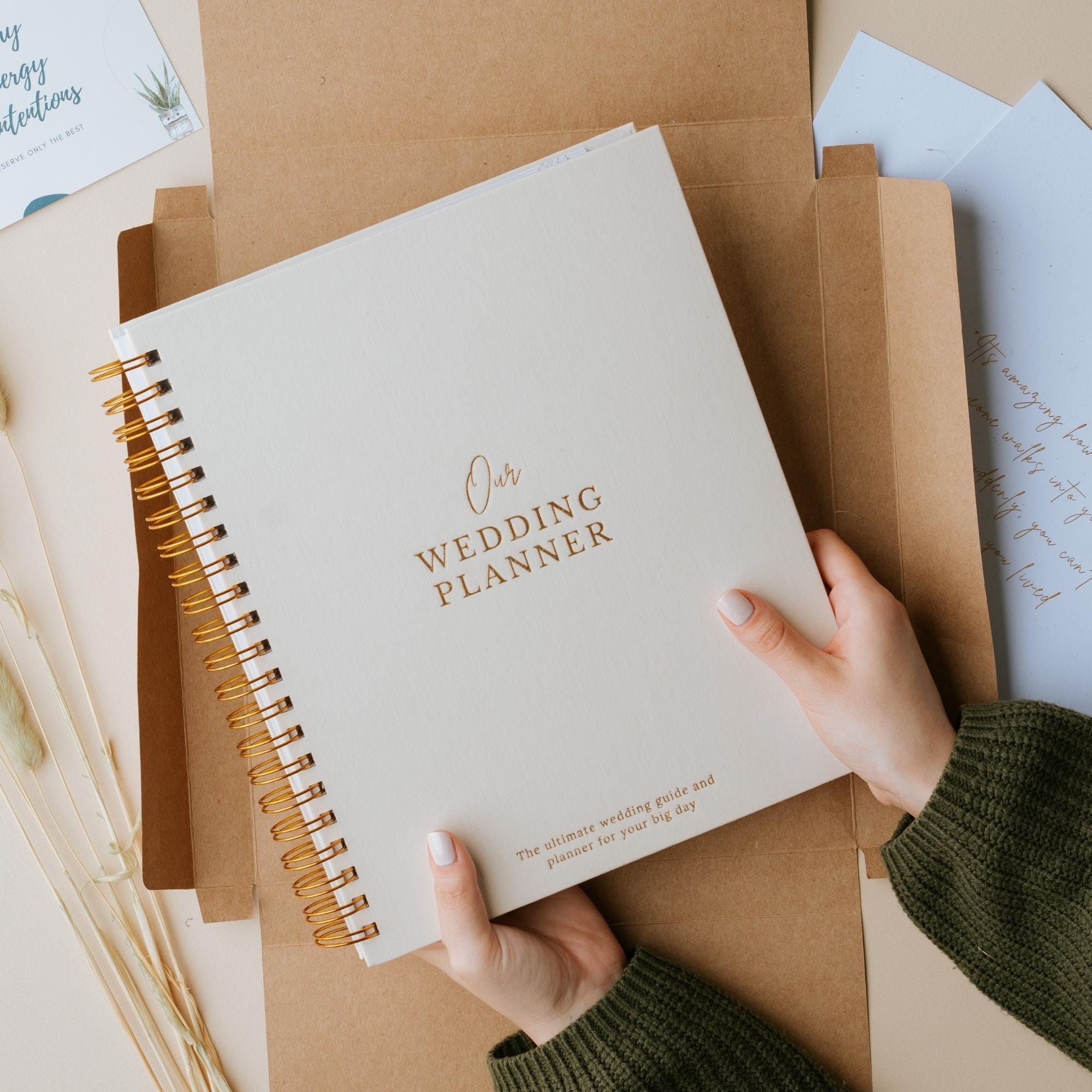 Wedding Planner Book Keepsake Engagement Gift Etsy