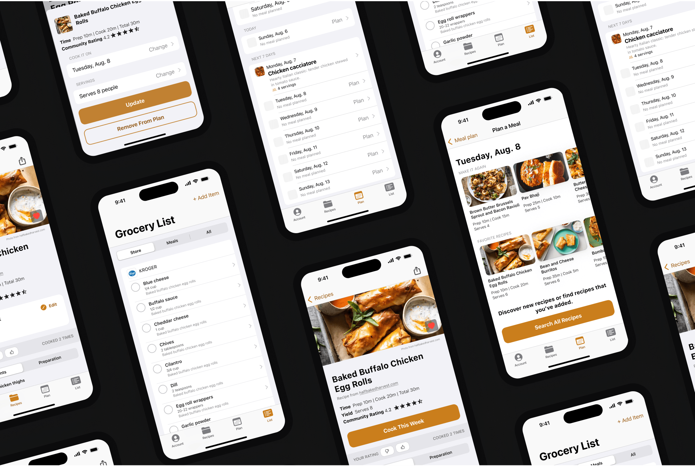 Weekly Meal Planning App Case Study Steven Wett