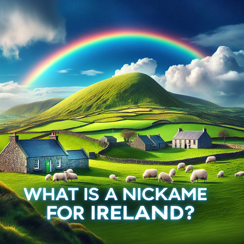 WHAT IS A NICKNAME FOR IRELAND By Sophie Ingram Medium