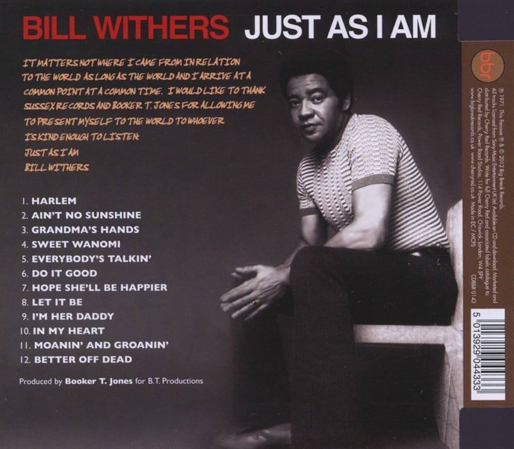 WITHERS BILL Just As I Am 40th Anniversary Edition Amazon Music