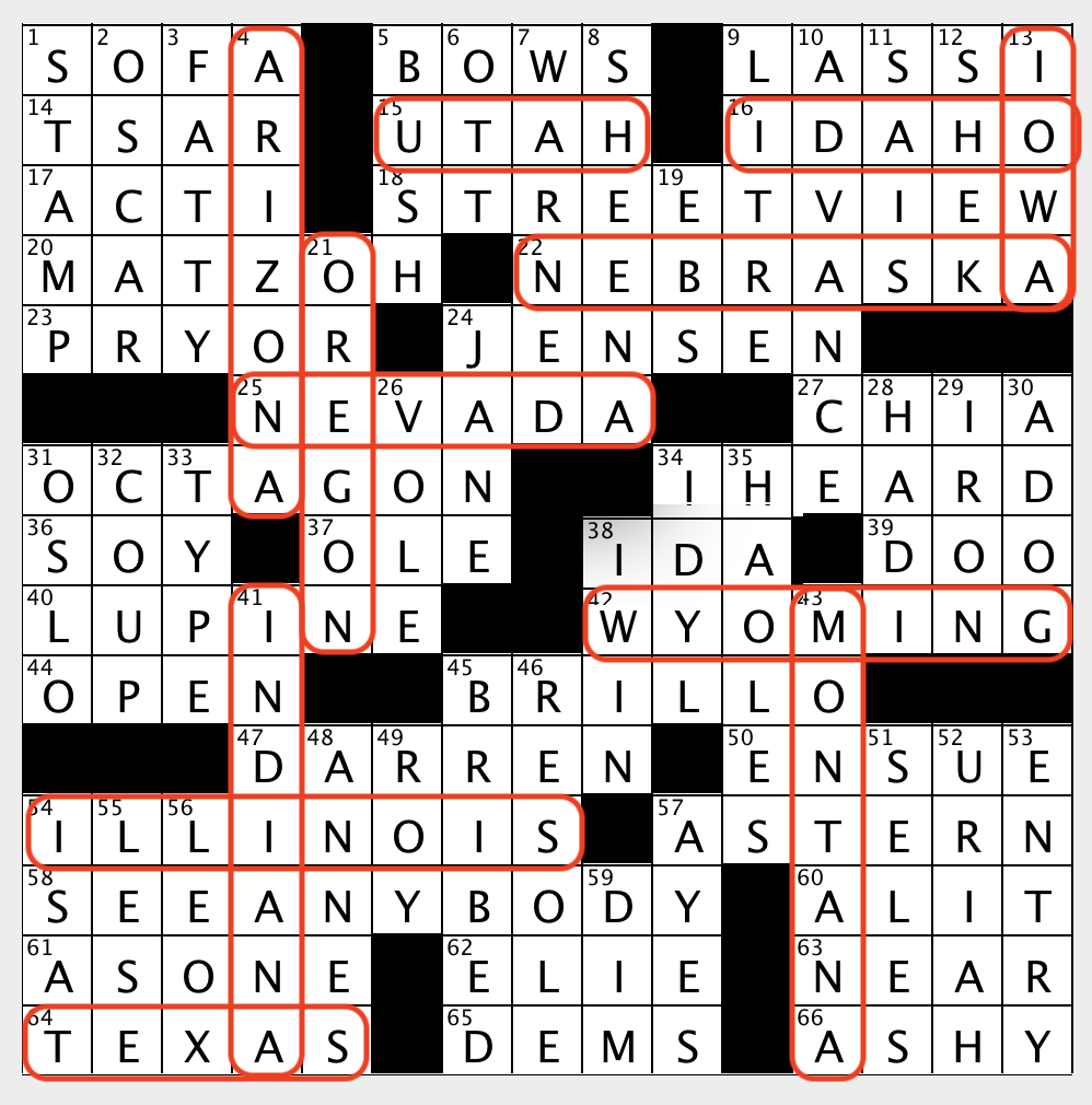 WSJ Contest June 8 2018 Diary Of A Crossword Fiend