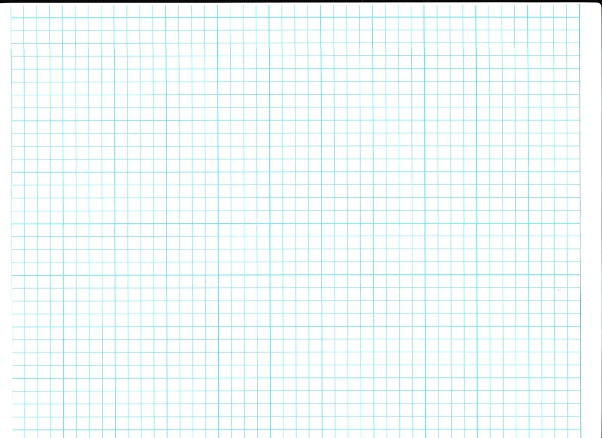 10 Sheets Large Format Graph Paper 1 4 Scale Blue Ink 7 Different Sizes EBay