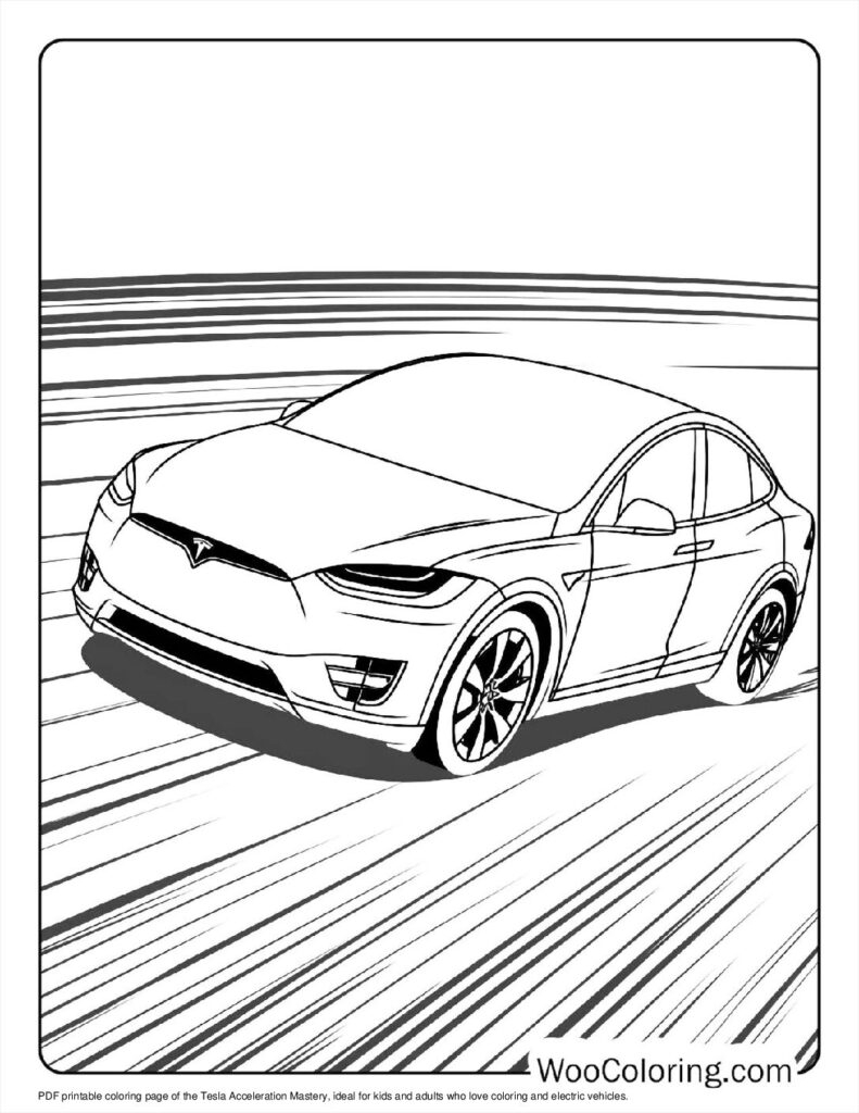100 Tesla Coloring Pages Free PDF To Print Woo Coloring