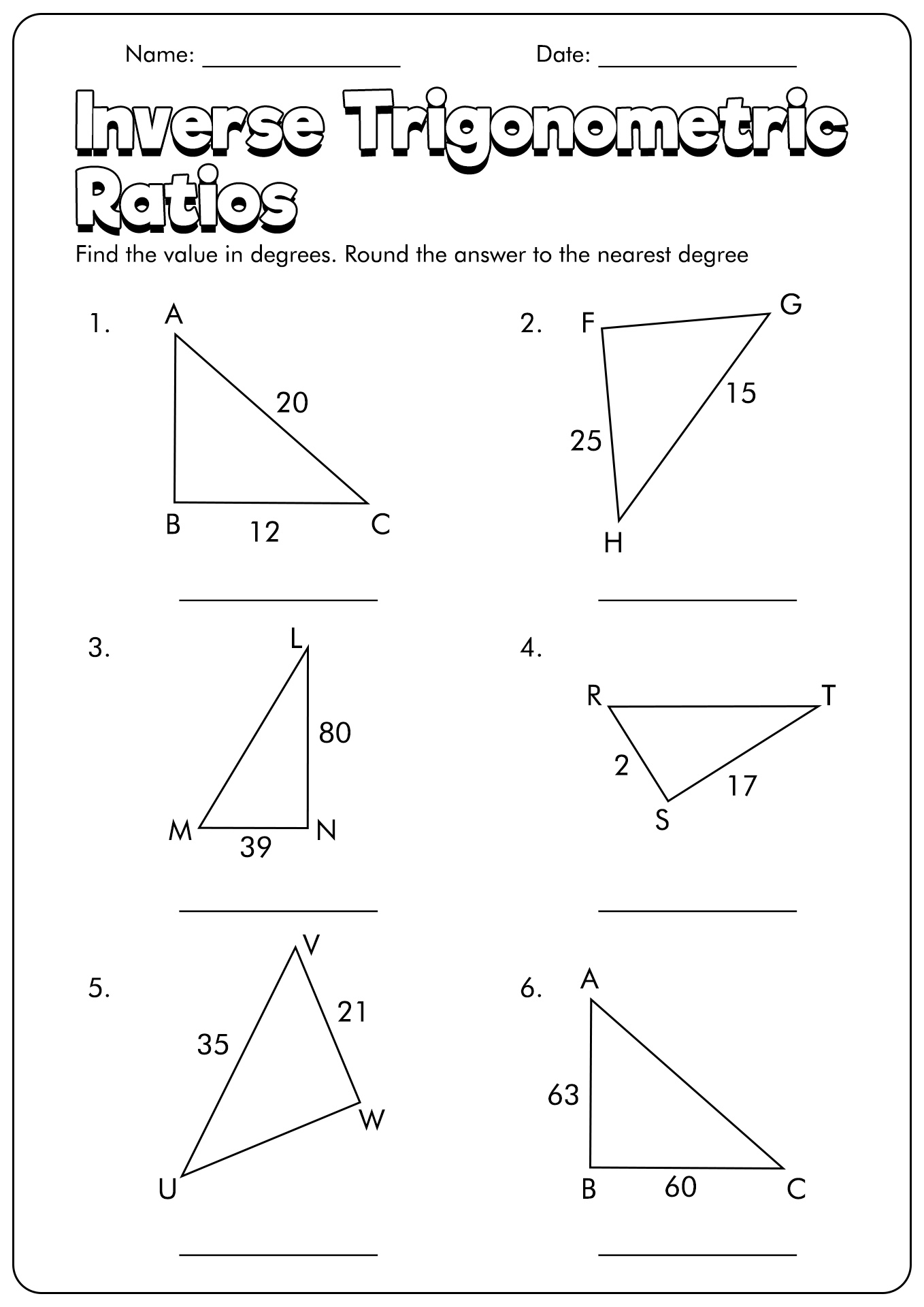 12 Inverse Functions Worksheet And Answers Free PDF At Worksheeto