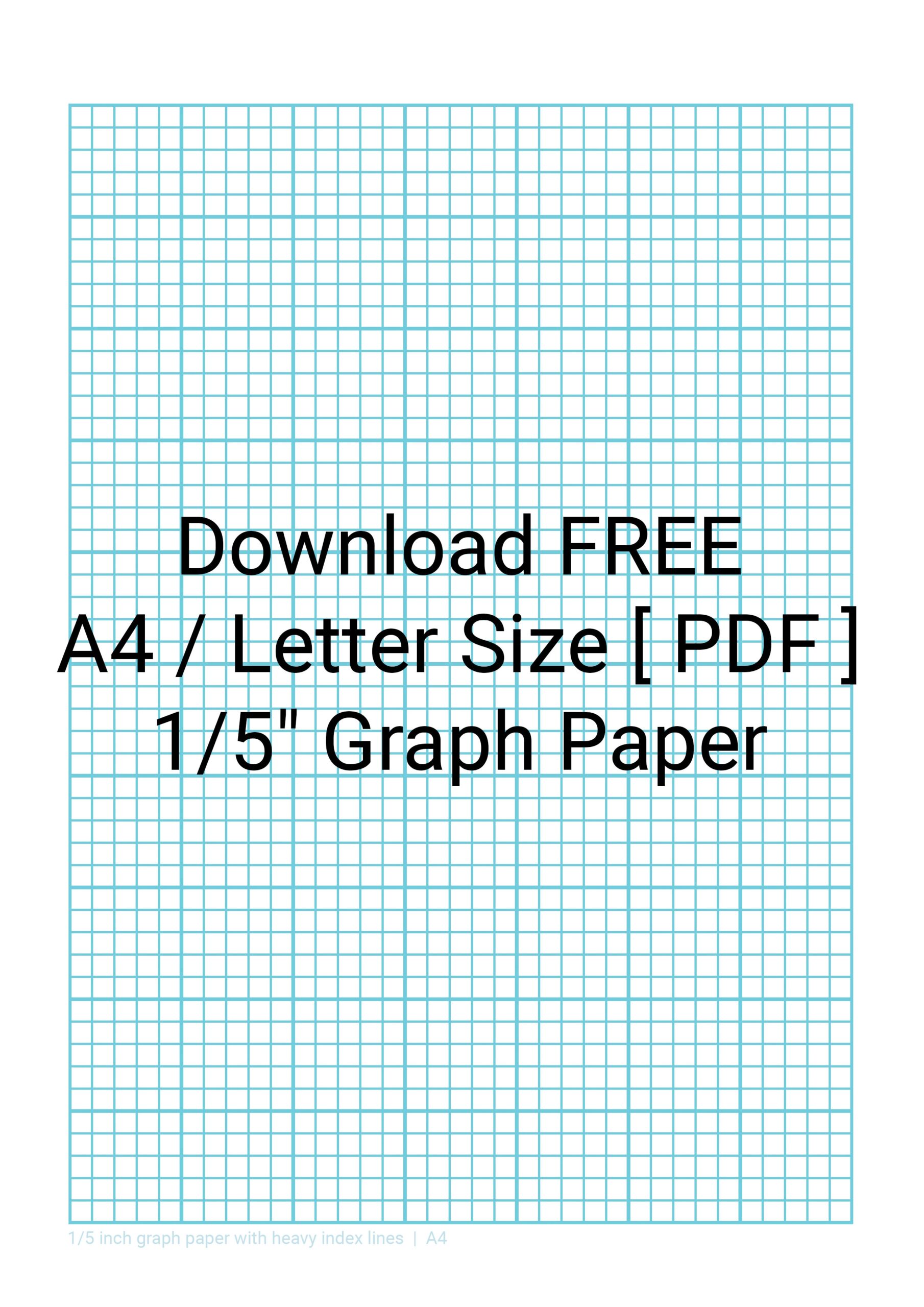 14 Free Printable Graph Paper Templates PDF 