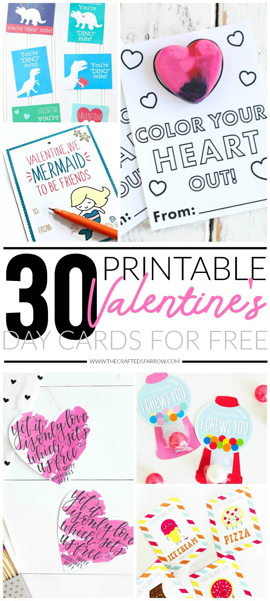 printable valentines cards