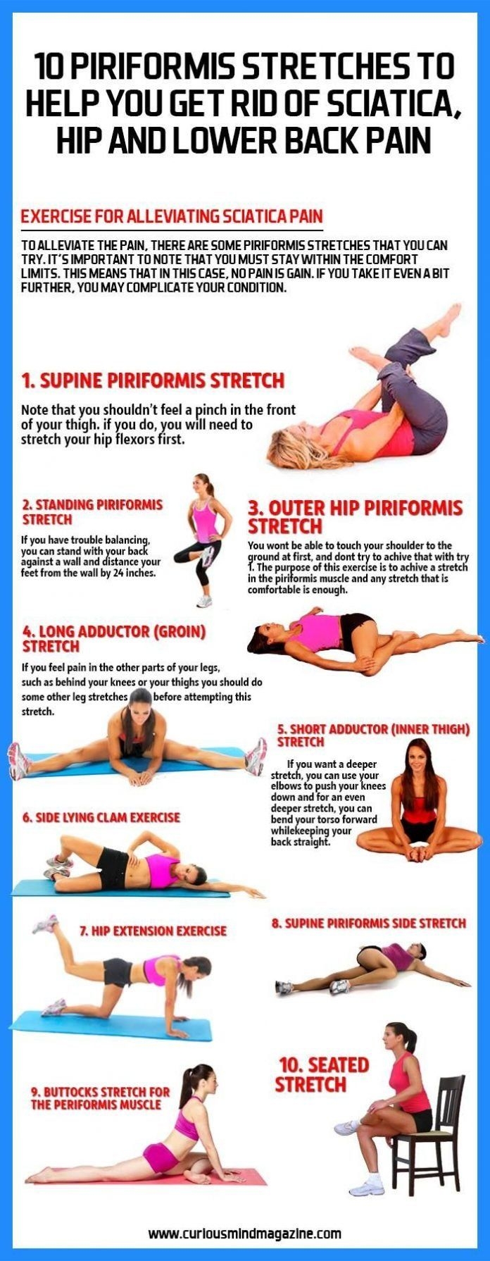 5 Best Stretches And Exercise For Sciatica
