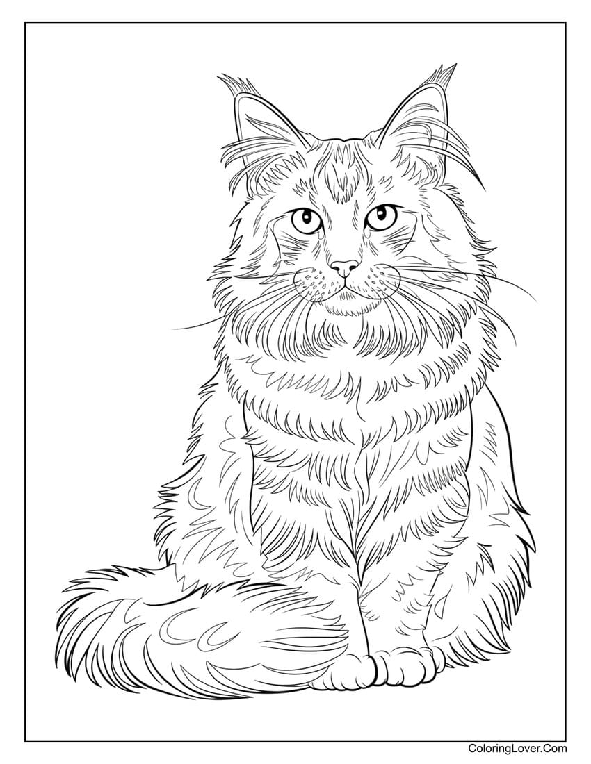 54 Cat Coloring Pages Free Printables For All Ages 54 Cat Coloring Pages Free Printables For All Ages