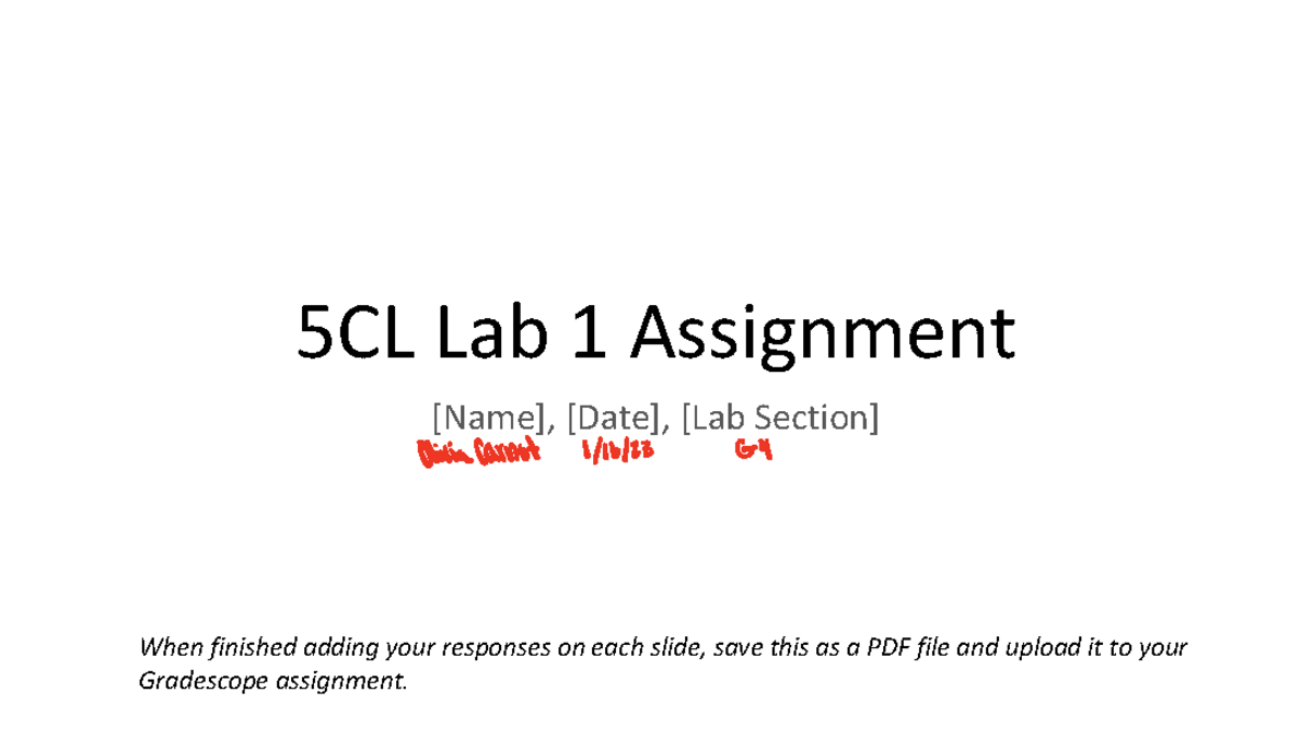 5CL Lab 1 Heart Rate Measurement Assignment Template Studocu
