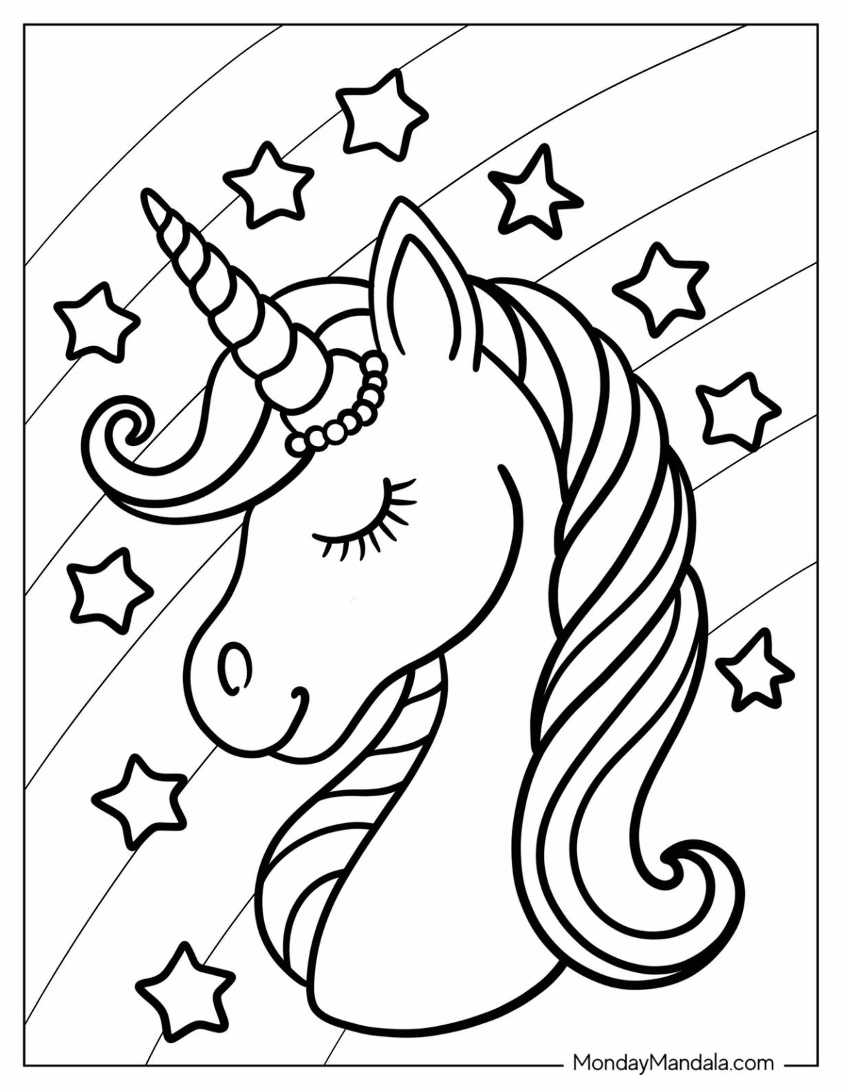 74 Unicorn Coloring Pages Free PDF Printables 74 Unicorn Coloring Pages Free PDF Printables
