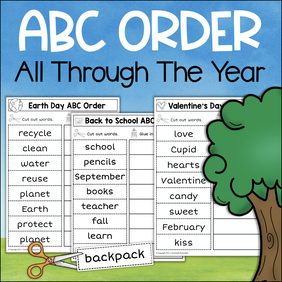 abc order worksheets