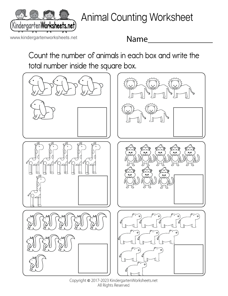 identifying numbers worksheets