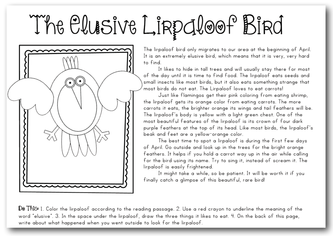 April Fool s Day Classroom Fun Sunny Days In Second Grade