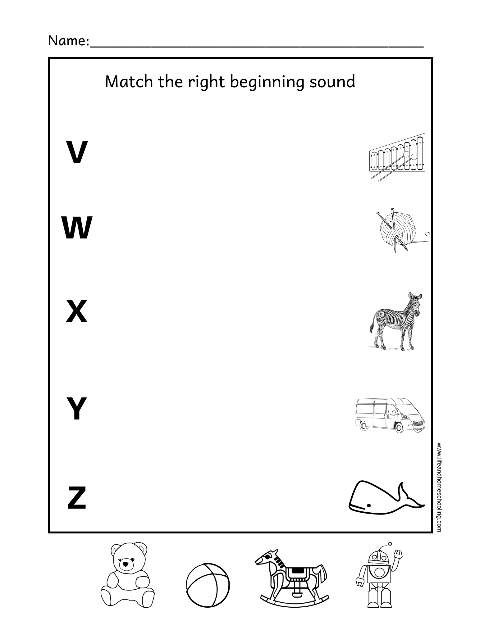 Beginning Sound Matching Worksheet Made By Teachers